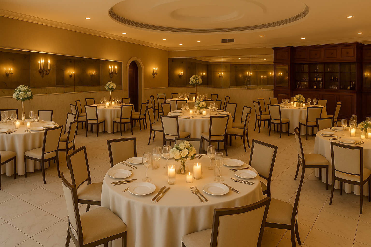 Banquet and event space at Greenhouse Social Club